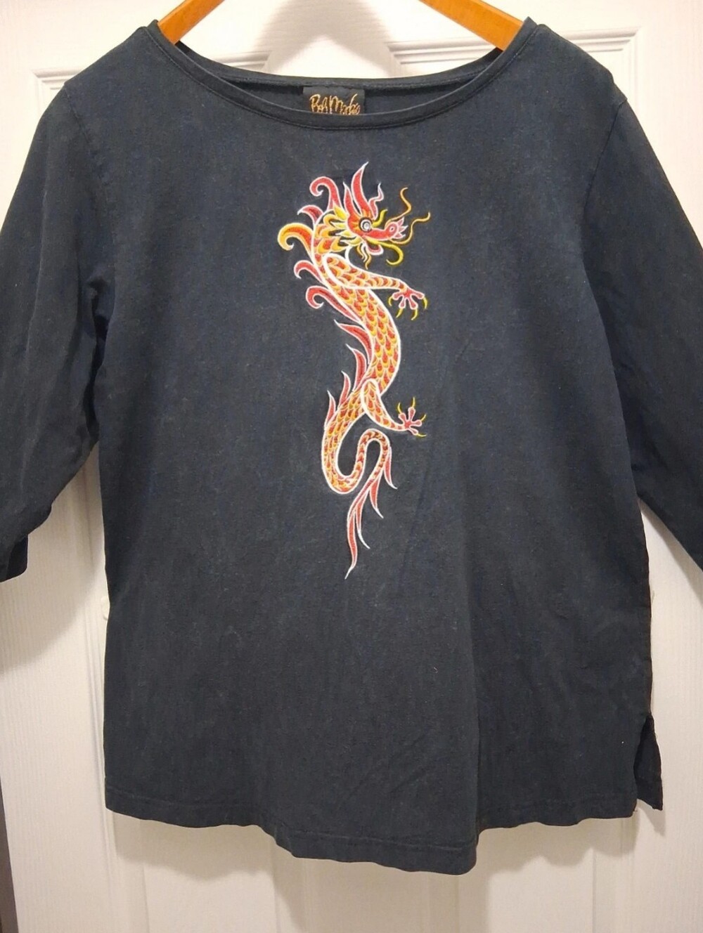 Bob Mackie Wearable Art Dragon Shirt